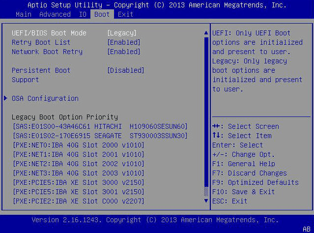 Bios Boot