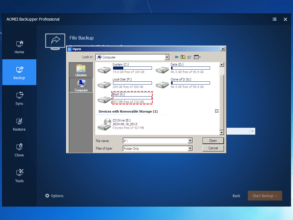 Boot Drive